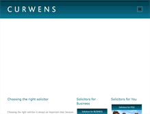 Tablet Screenshot of curwens.co.uk